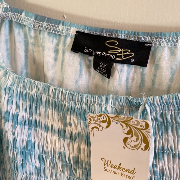 Woman’s Suzanne Betro Dress Green 2X - Picture 2 of 6